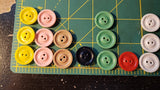 vintage colt sewing buttons # 6 pattern