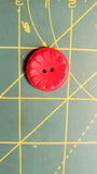 colt button # 3 7/8" / red