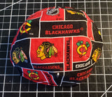 hockey team saucer reversible kippah or yarmulke major sports teams nhl chicago blackhawks plaid