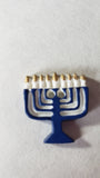 judaica themed resin shank buttons chanukah, jerusalem, dreidel, star of david chanukah menorah