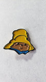 vintage paddington bear collectible metal and plastic buttons by eden paddington hat