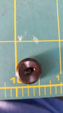 colt # 47 button chocolate brown