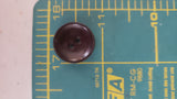 colt vintage button # 74 vassar and # 75 fairfax 3/4" / brown