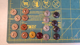 vintage colt sewing buttons # 24 pattern amherst