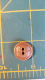 vintage colt sewing buttons # 24 pattern amherst 5/8" / tan