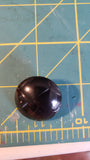 vintage colt sewing buttons # 31 pattern 1" / black