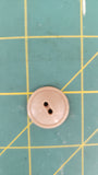 vintage colt sewing buttons # 24 pattern amherst 3/4" / beige