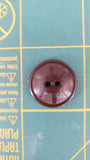 vintage colt sewing buttons # 24 pattern amherst 3/4" / brown