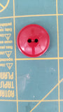 vintage colt sewing buttons # 24 pattern amherst 3/4" / red