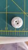 vintage colt sewing buttons # 28 pattern 5/8" / white