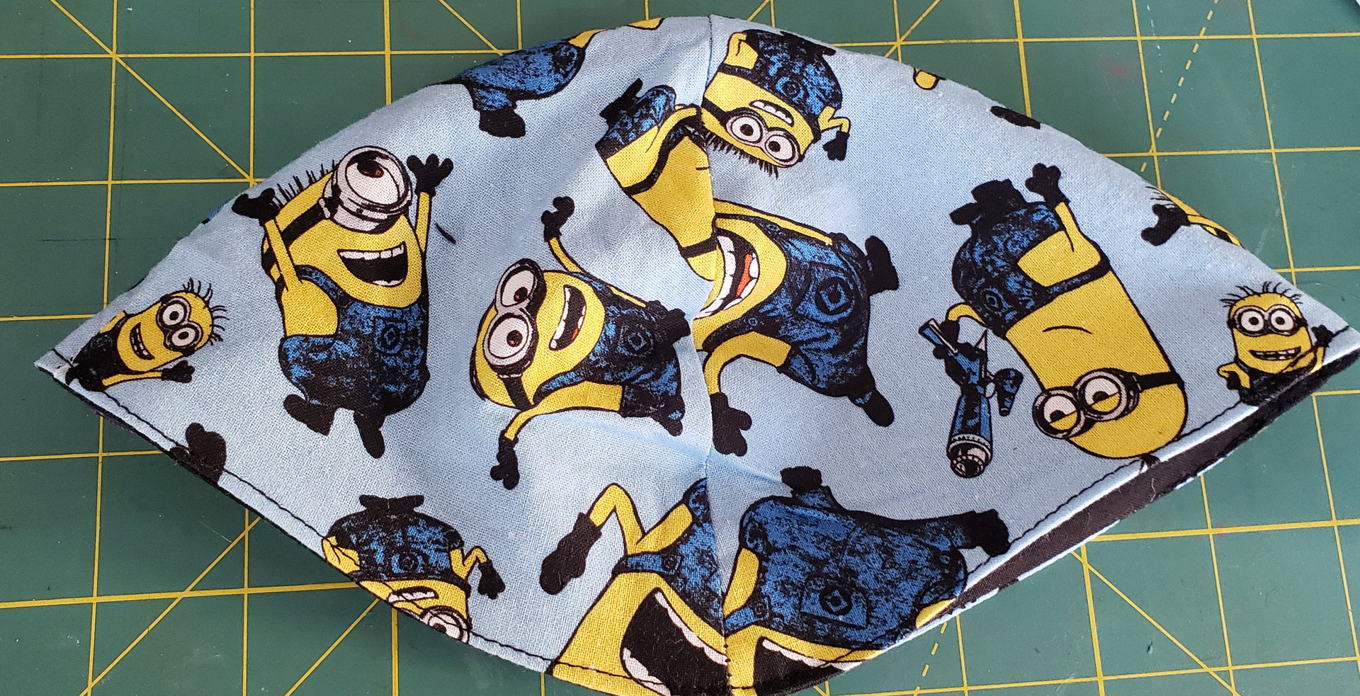 kippahs or yarmulke for children minions blue / toddler