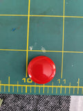 colt button # 2 3/4" / red
