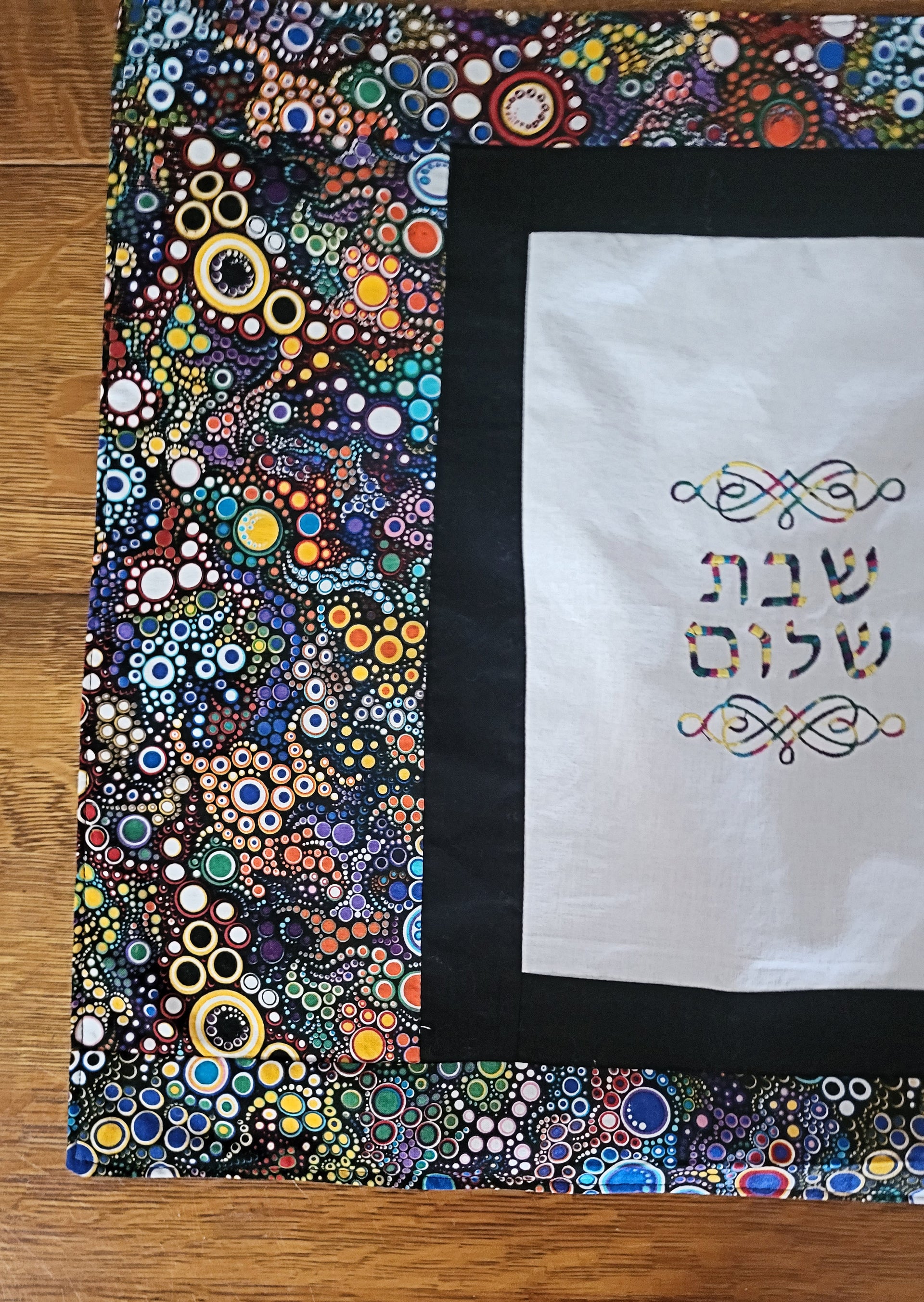 handmade Shabbos Challah Cover