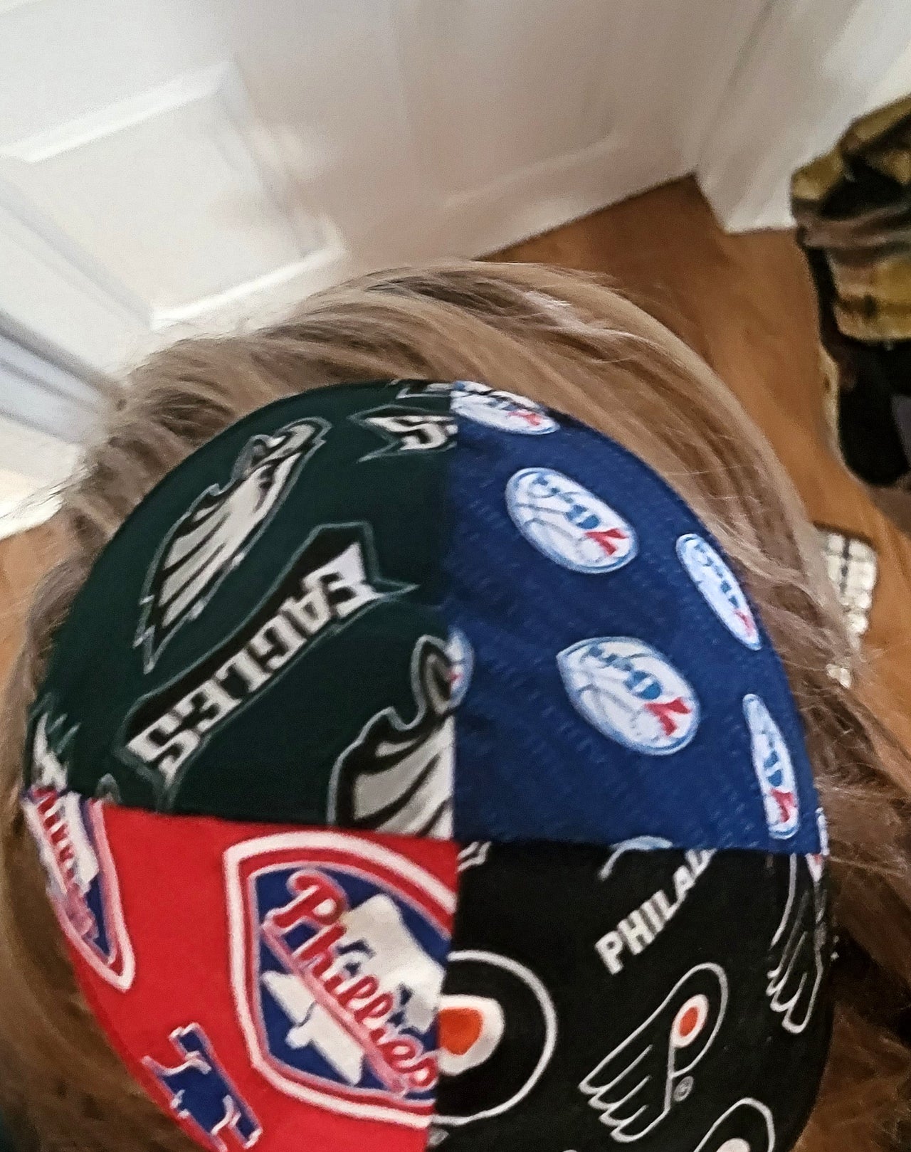 Pro Sports teams kippah or yarmulke 4 teams per kippah, NFL NHL NBA MLB