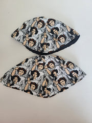 4 panel kippah Princess Leia