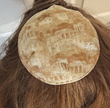 Judaica kippah saucer or small yarmulke