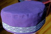 bucharian kippah with tapestry trim sephardic hat style yarmulke select many styles