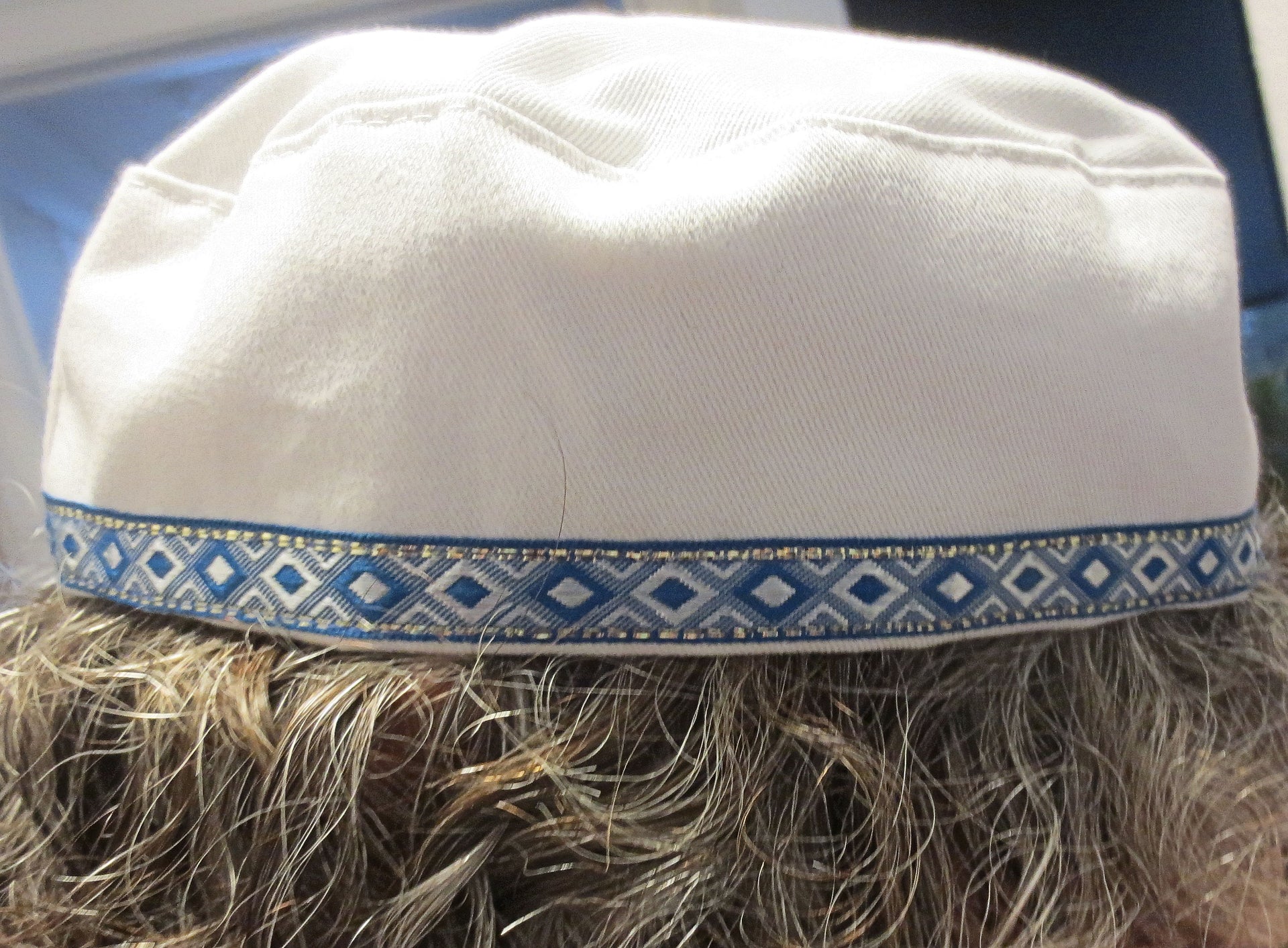 bucharian kippah with tapestry trim sephardic hat style yarmulke select many styles