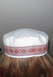 bucharian kippah with tapestry trim sephardic hat style yarmulke select many styles