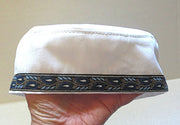 bucharian kippah with tapestry trim sephardic hat style yarmulke select many styles