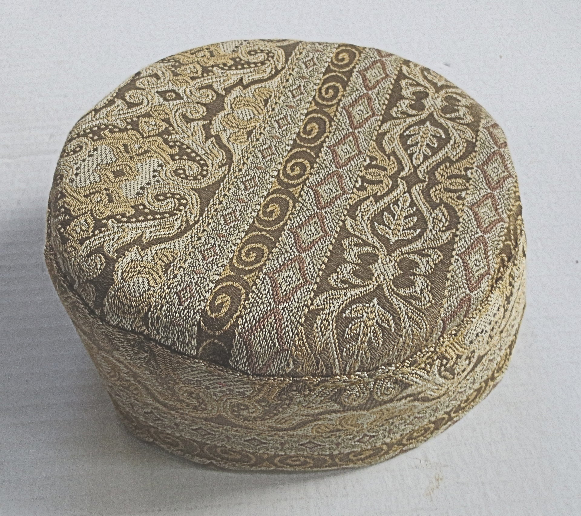 tapestry bucharian kippahs or sephardic hat style yarmulkes gorgeous fabrics