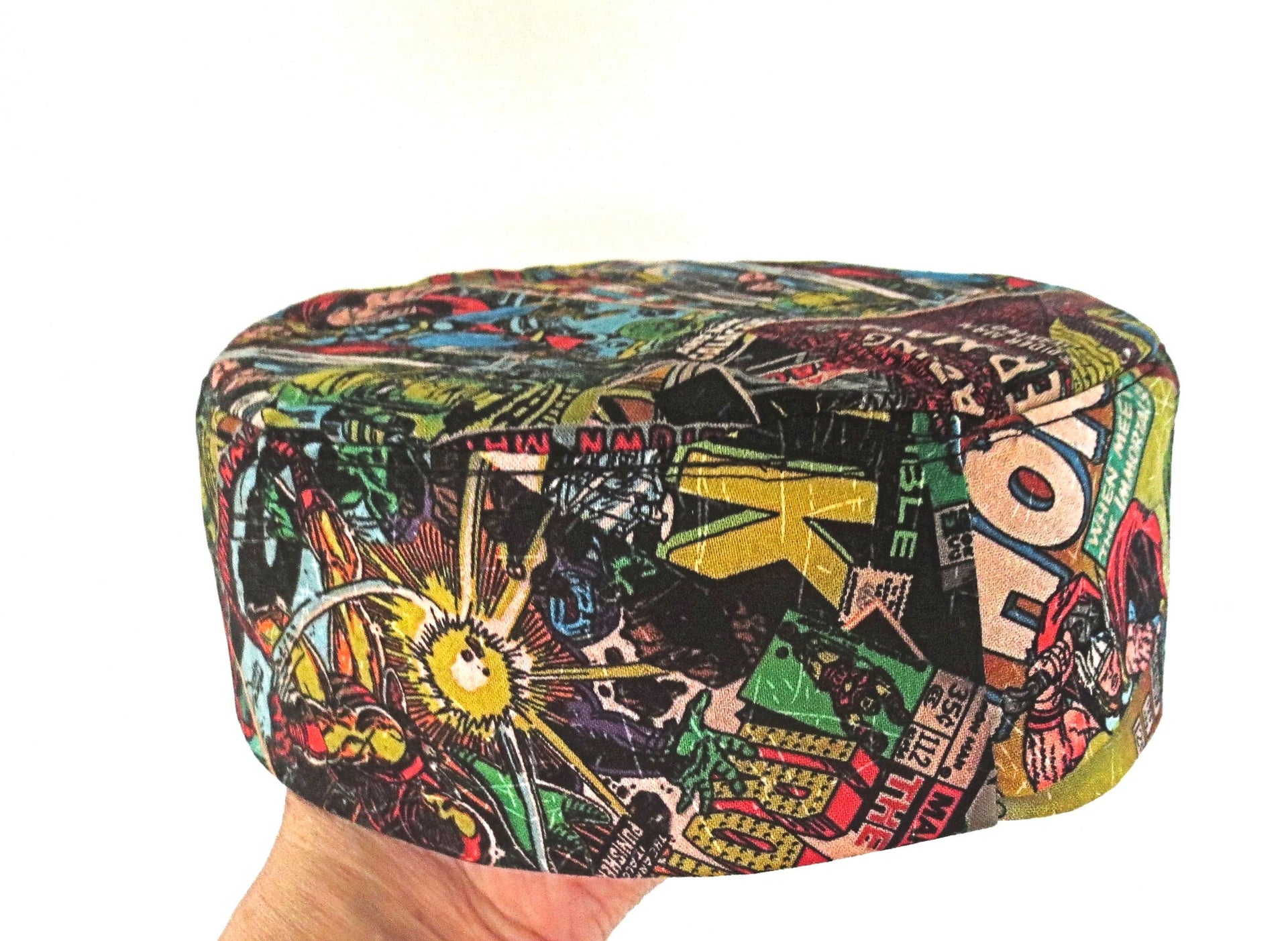 superheros bucharian kippah  hat style sephardic yarmulkes