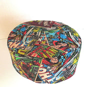 superheros bucharian kippah  hat style sephardic yarmulkes