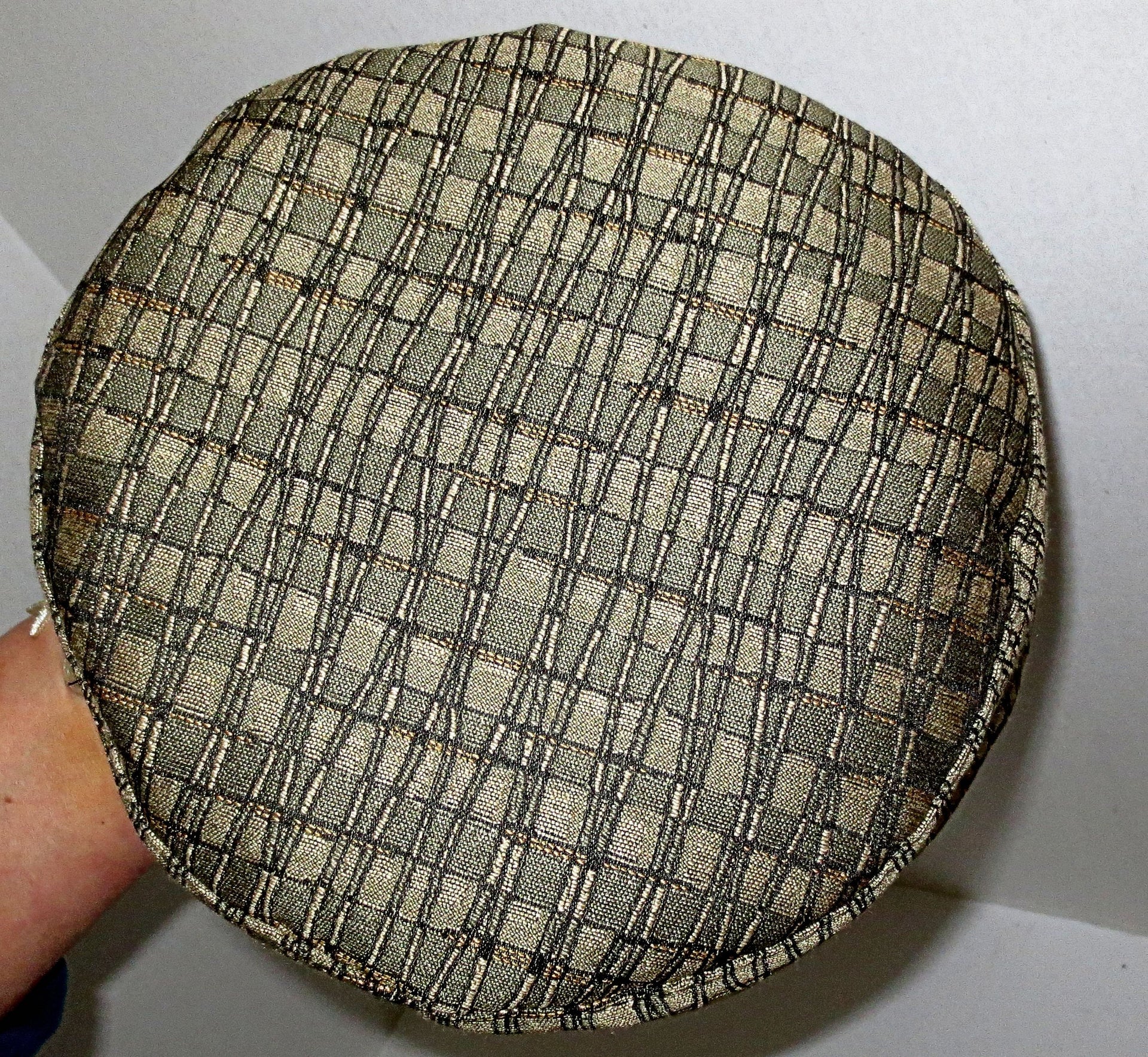 tapestry bucharian kippahs or sephardic hat style yarmulkes gorgeous fabrics