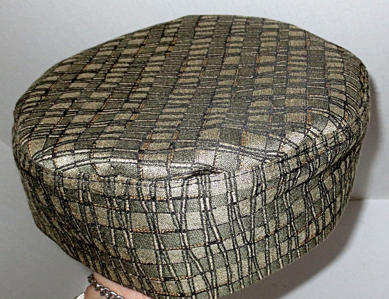 tapestry bucharian kippahs or sephardic hat style yarmulkes gorgeous fabrics