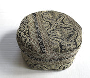 tapestry bucharian kippahs or sephardic hat style yarmulkes gorgeous fabrics