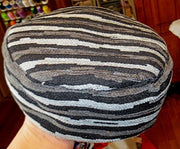 tapestry bucharian kippahs or sephardic hat style yarmulkes gorgeous fabrics