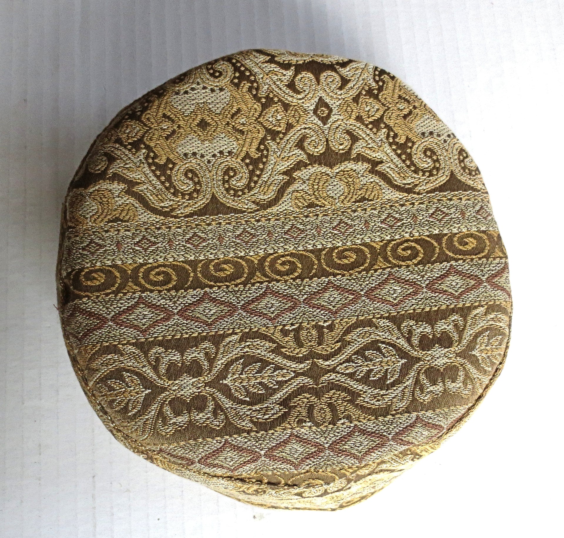 tapestry bucharian kippahs or sephardic hat style yarmulkes gorgeous fabrics