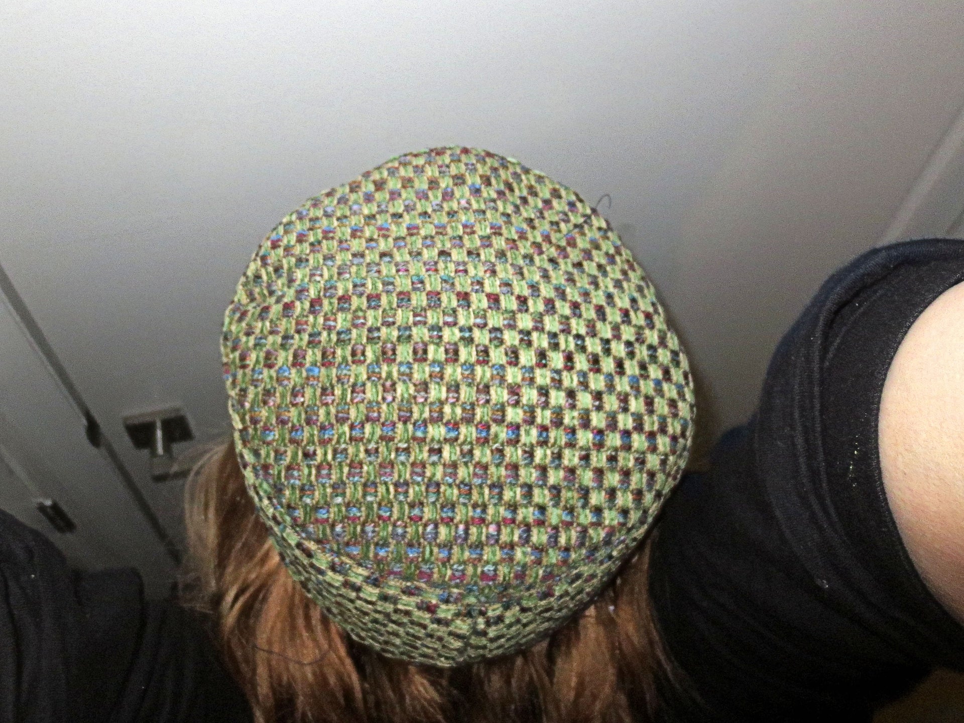 Bukharian tapestry yarmulke