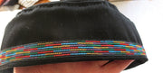 bucharian kippah with tapestry trim sephardic hat style yarmulke