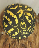superhero kippah or yarmulke batman bat logos
