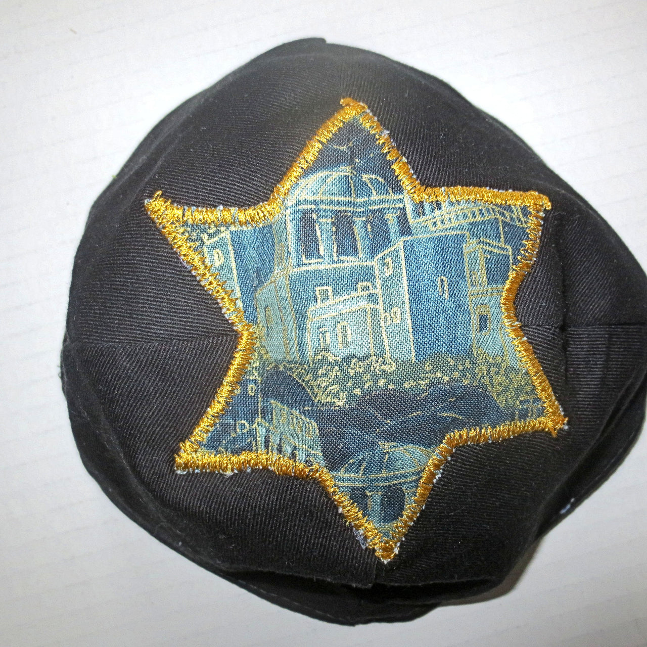star of david kippah or yarmulke