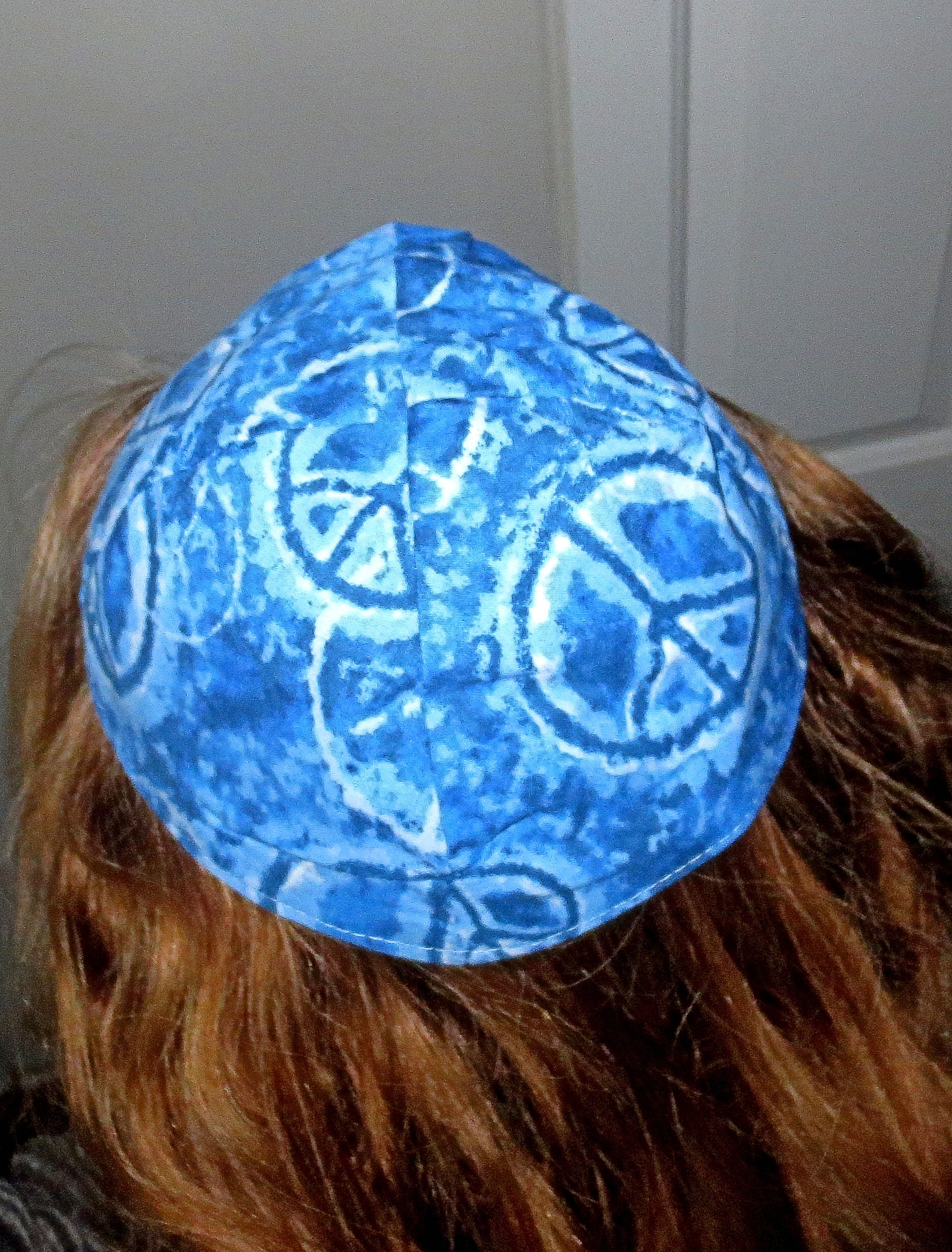 batik kippahs or yarmulke bluepeacesignbatik