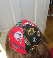 pro sports teams kippah or yarmulke 4 teams per kippah, nfl nhl nba mlb