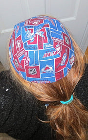 major league hockey kippah or yarmulke colorado avalanche