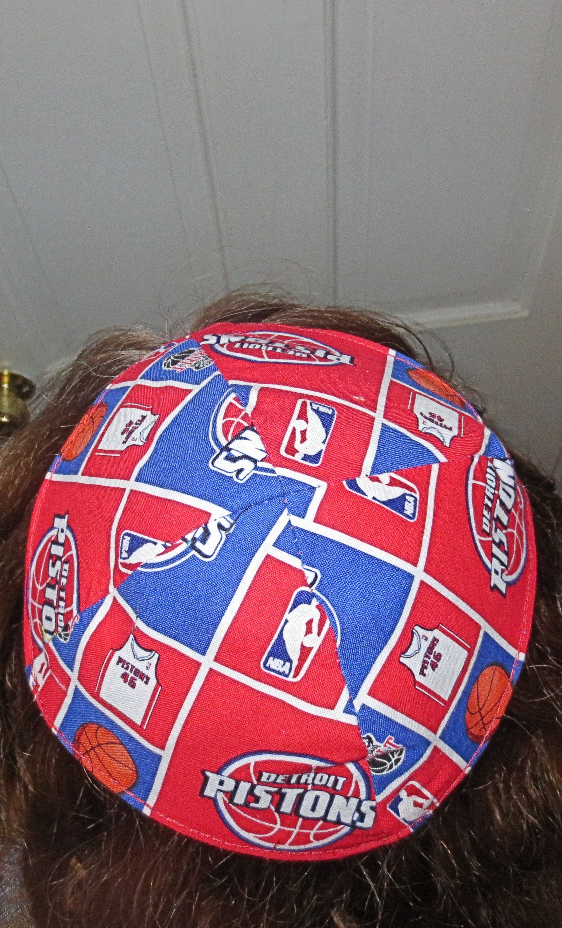 NBA Kippah Detroit Pistons