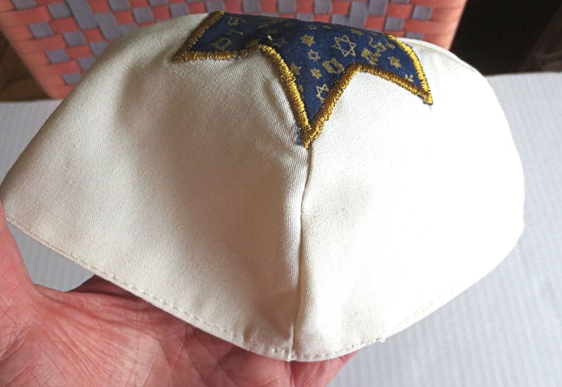 star of david kippah or yarmulke