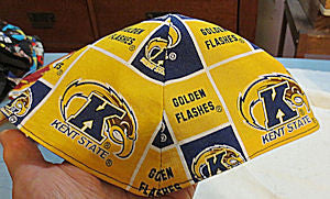 college or university kippah or yarmulke kent state university