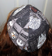 star wars kippah or yarmulke millennium falcon chewie episode vii heros