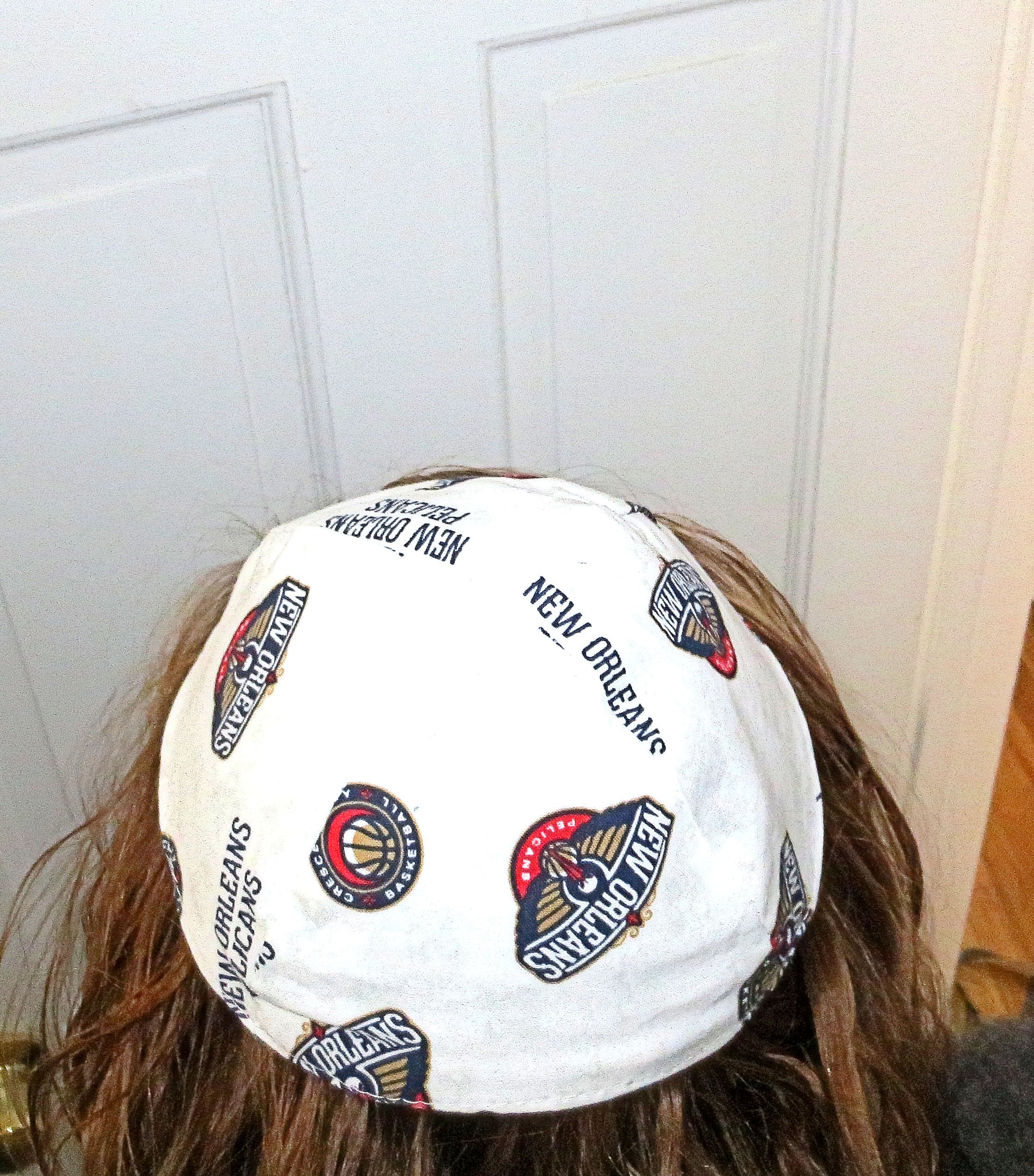 nba kippah or yarmulke new orleans pelicans