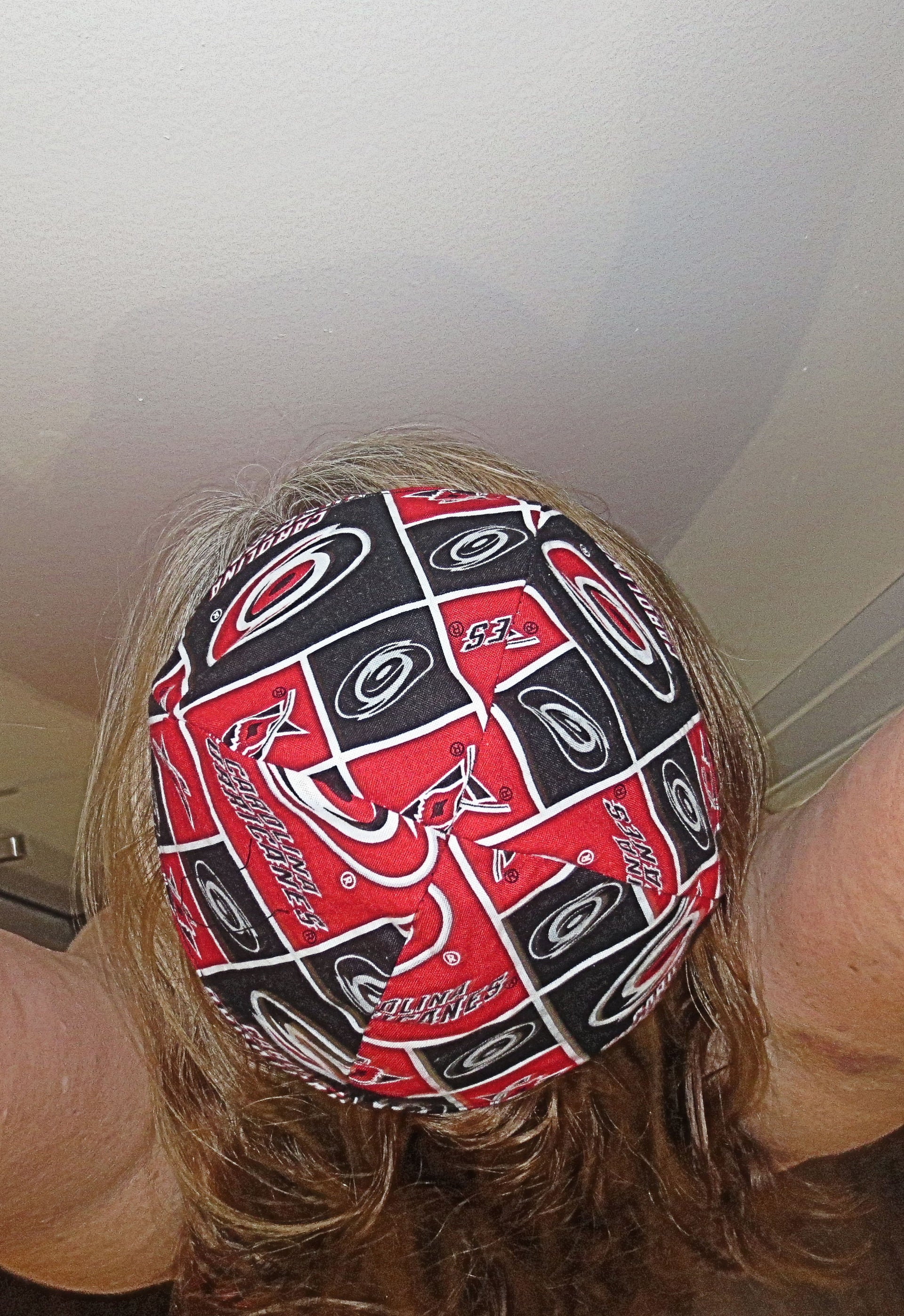 major league hockey kippah or yarmulke carolina hurricanes