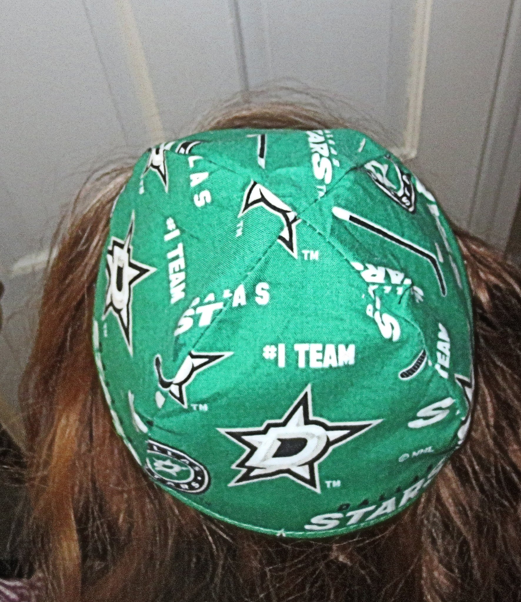 major league hockey kippah or yarmulke dallas stars