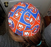 major league hockey kippah or yarmulke new york islanders