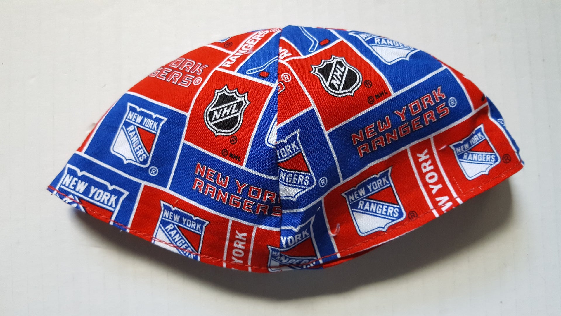 major league hockey kippah or yarmulke ny rangers