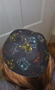 disney tv and movie characters kippah or yarmulke pokemon glow in dark