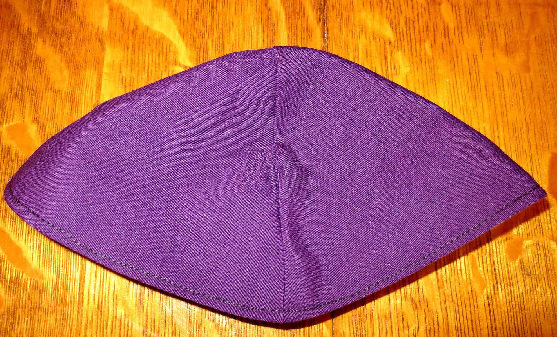 plain colors cotton kippah choice of main colors yarmulke purple